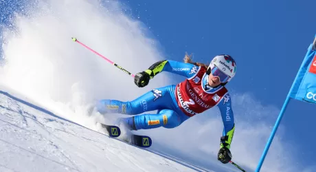 COURCHEVEL - Bassino torna sul podio, gigante a Hector, Brignone fuori
