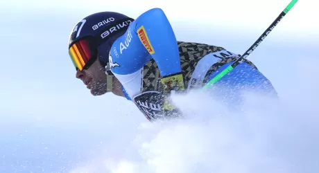 KITZBUEHEL - Marsaglia e Innerhofer tra i migliori in prova sulla Streif