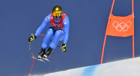 YANQING - Feuz oro in discesa, Paris sesto, Innerhofer out