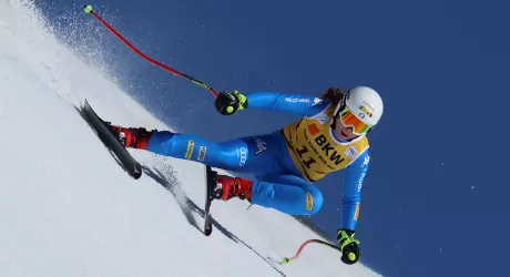 BARDONECCHIA - Nadia Delago vince gli Assoluti di discesa libera