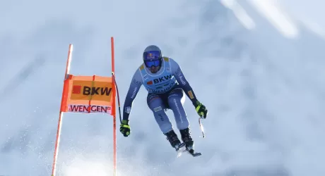 WENGEN - Odermatt re del Lauberhorn, Sarrazin secondo, Paris terzo