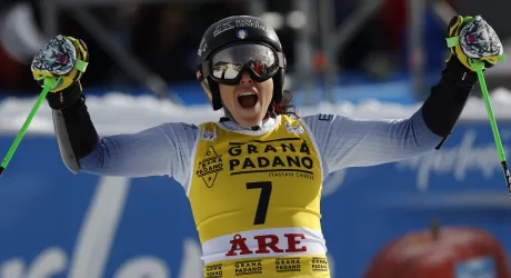 VIDEO - Brignone: la seconda manche della tigre nel gs di Are