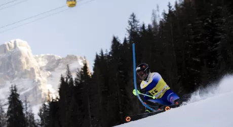 Haugan vince lo slalom dell'Alta Badia, italiani non pervenuti