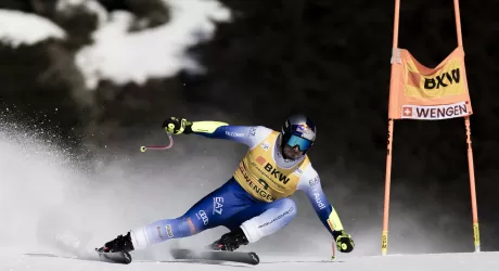 Wengen, la discesa va a Odermatt, Paris quarto