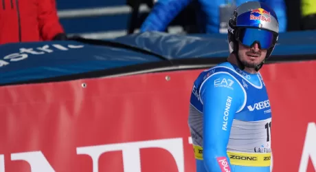 Saalbach, Von Allmen oro in discesa, Paris rabbia e quarto posto