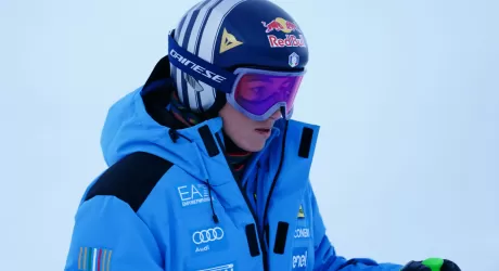 L'omaggio degli azzurri alle vittime di Crans Montana