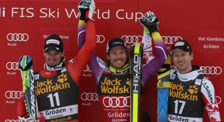 VAL GARDENA - Jansrud re, Paris c'e', Innerhofer bentornato