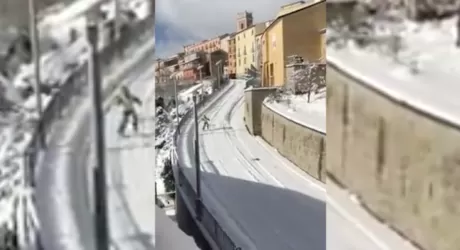 VIDEO - Neve al Sud, ad Avellino si scia!