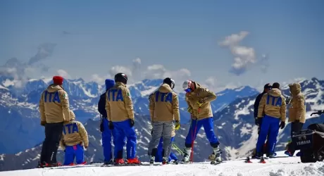 STELVIO - Ghidoni: "Stanno riprendendo confidenza con la neve, Innerhofer è a buon punto"