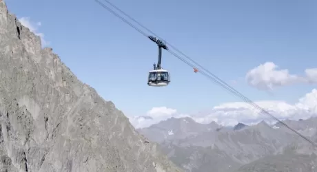 COURMAEYUR - The sound of Skyway Monte Bianco, un messaggio di speranza per la montagna