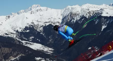 COURCHEVEL - Odermatt domina la discesa, Schieder 7.o, Paris 8.o