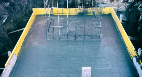 VIOLA SAINT GREE - Sono iniziati i lavori di ricostruzione dello skilift Vallone