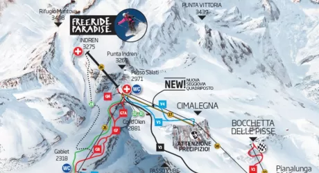 ALAGNA - Proseguono i lavori per la seggiovia Cimalegna Salati