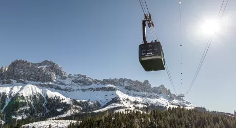 CAREZZA - Da oggi, 24 dicembre, è nuovamente aperta la funivia Tires