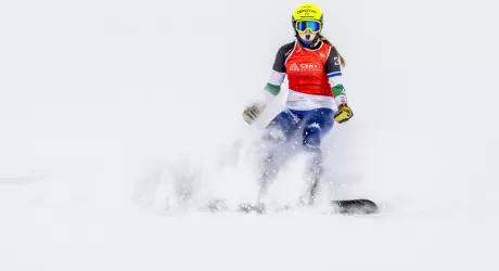 CERVINIA - Moioli e Sommariva che doppietta nello snowboardcross!