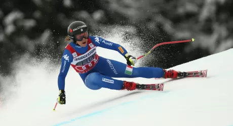 GARMISCH - Goggia ancora seconda dietro a Vonn