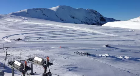PASSO DELLO STELVIO - Sci estivo al via sabato 28. Si allena la nazionale di sci  fondo