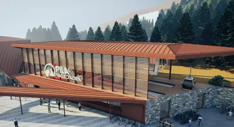 PILA - Ecco la nuova telecabina a 10 posti "Couis 1"