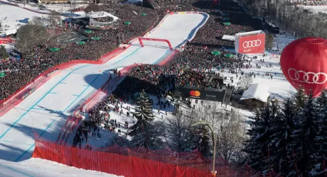 KITZBUEHEL - Al via la settimana dell'Hahnenkamm sulla mitica Streif