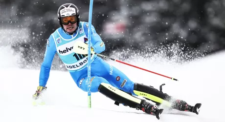 WENGEN - Kristoffersen guida lo slalom, bene Vinatzer e Razzoli