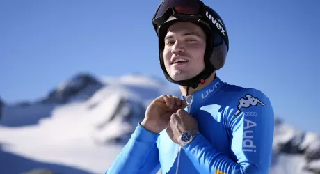 Alex Vinatzer nuovo testimonial di Longines