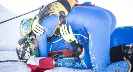 VILLARS - Staffetta azzurra d'oro ai Mondiali di sci alpinismo 
