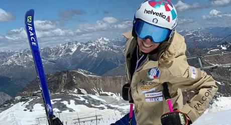 STELVIO - Primi allenamenti per gli azzurri sul ghiacciaio