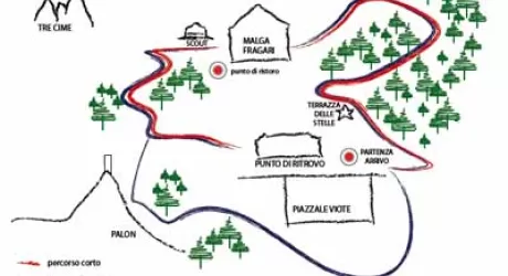 MONTE BONDONE - Ciaspolata notturna benefica il 26 febbraio