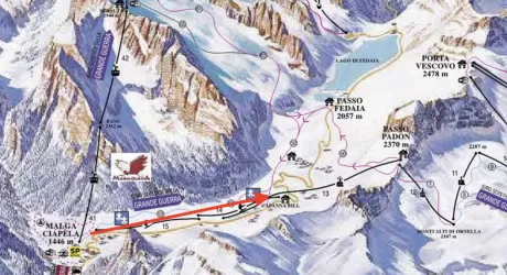 MARMOLADA - Una cabinovia sostituirà gli skilift del Padon?
