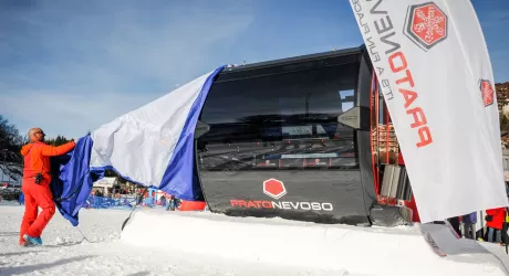 PRATO NEVOSO - Nuova cabinovia a 10 posti Rossa, Caudano Alpet 