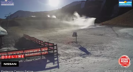 ABRUZZO - Ovindoli e Campo Felice, si spara, obiettivo sci il 27 dicembre