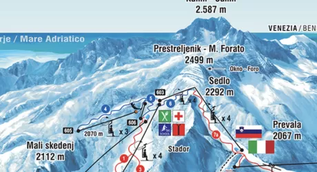 CANIN - Sci estivo dal 14 maggio, sulle Alpi si torna a sciare
