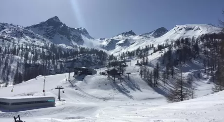 CHAMPORCHER - Gli slalomisti azzurri preparano Wengen