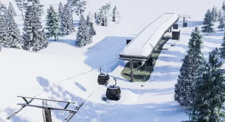 KOPAONIK - La ski area serba si rinnova con la cabinovia Brzece