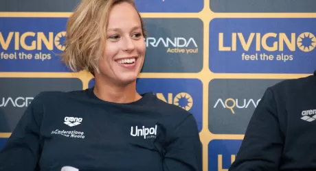 LIVIGNO - ALLENAMENTI IN ALTURA PER FEDERICA PELLEGRINI