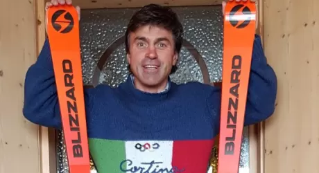 Kristian Ghedina è diventato papà, è nato il piccolo Natan