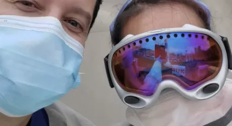 "Goggles for docs" raccoglie maschere da sci per il personale medico