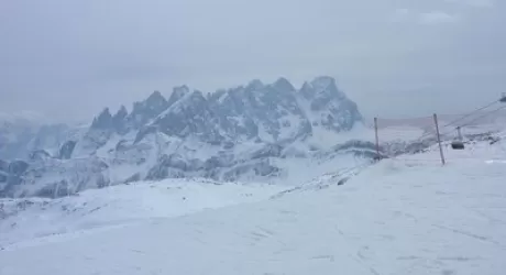DOLOMITI SUPERSKI - Cade la prima neve, fino a 60 cm in quota