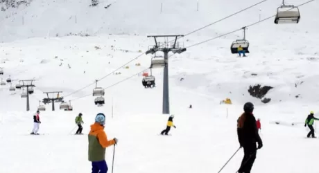 PASSO SAN PELLEGRINO - Oggi la prima giornata di sci 
