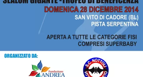 SAN VITO DI CADORE - 4o Memorial Sci Andrea Rossato il 28 dicembre
