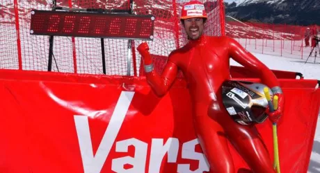 SCI - Nuovo record di velocità di Simone Origone 252,632 kmh