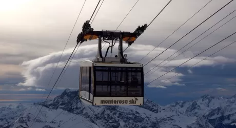 MONTEROSA SKI - Inizia la stagione , dettaglio piste aperte da Alagna a Brusson