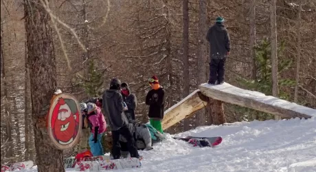 LIVIGNO - Apre The Forest, un'area naturale per sci e snowboard