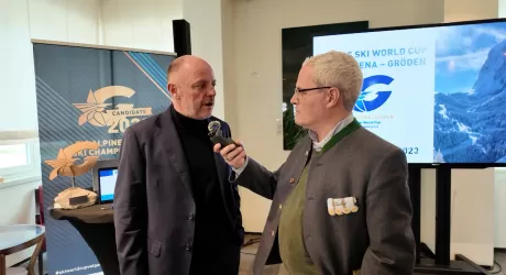 VAL GARDENA - Rainer Senoner presenta le 3 gare sulla Saslong, video