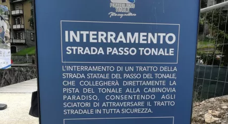 PONTEDILEGNO - In arrivo funicolare e interramento ss al Tonale, in zona Le Sorti si parla di una cabinovia...