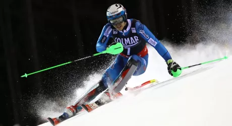 MONTEROSA SKI - Henrik Kristoffersen si allena a Champorcher