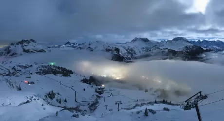 LECH - E' arrivata la neve, controllo in vista del parallelo spostato a domenica