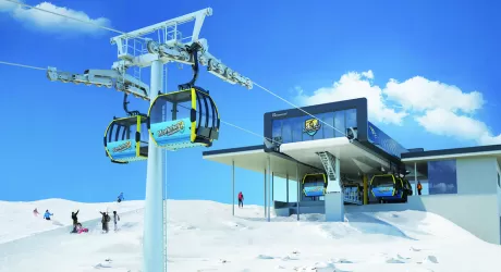 MAYRHOFEN - Nuova cabinovia Möslbahn