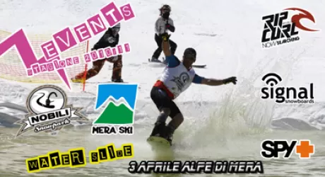 ALPE DI MERA - Waterslide il 3 Aprile