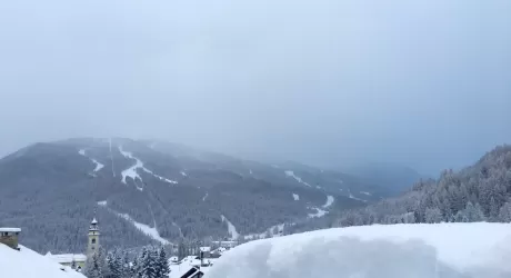 E' arrivata la prima neve sulle Alpi